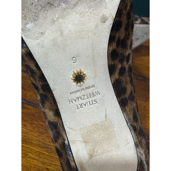 Stuart weitzman fur pumps size 9 great condition - Picture 6 of 8